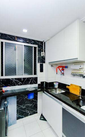 Apartamento para alugar com 45m², 2 quartos e 1 vagaCozinha 