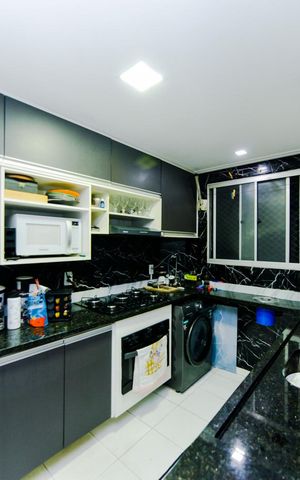Apartamento para alugar com 45m², 2 quartos e 1 vagaCozinha 