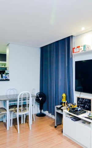 Apartamento para alugar com 45m², 2 quartos e 1 vagaSala