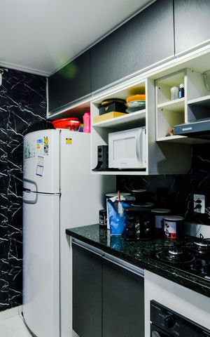 Apartamento para alugar com 45m², 2 quartos e 1 vagaCozinha 