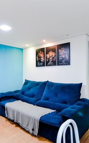 Apartamento para alugar com 45m², 2 quartos e 1 vagaSala