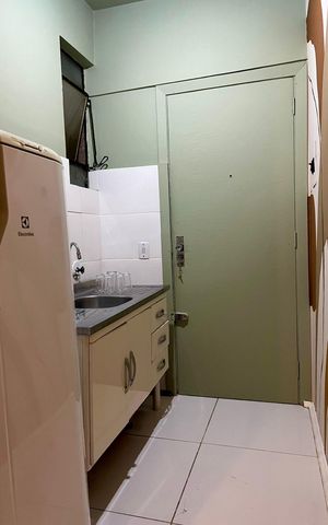 Apartamento à venda com 21m², 1 quarto e sem vaga Apartamento à venda com 21m², 1 quarto e sem vagaCozinha