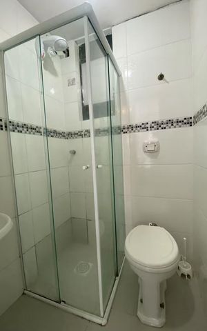 Apartamento à venda com 21m², 1 quarto e sem vaga Apartamento à venda com 21m², 1 quarto e sem vagaBanheiro