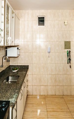 Apartamento à venda com 55m², 2 quartos e 1 vagaCozinha