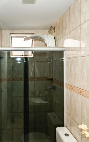 Apartamento à venda com 55m², 2 quartos e 1 vagaBanheiro Social