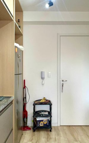 Studio à venda com 29m², 1 quarto e sem vaga Studio à venda com 29m², 1 quarto e sem vagaCozinha