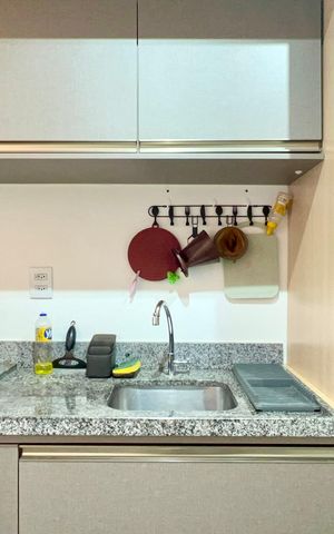 Studio à venda com 29m², 1 quarto e sem vaga Studio à venda com 29m², 1 quarto e sem vagaCozinha