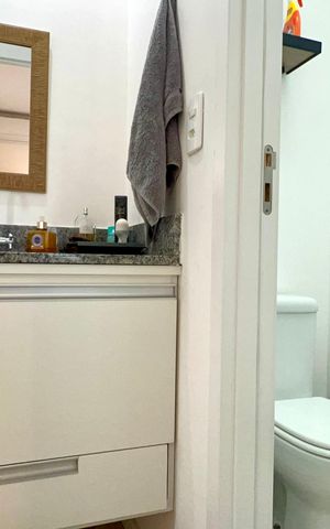 Studio à venda com 29m², 1 quarto e sem vaga Studio à venda com 29m², 1 quarto e sem vagaBanheiro