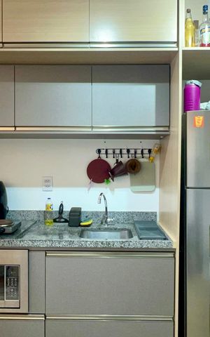 Studio à venda com 29m², 1 quarto e sem vaga Studio à venda com 29m², 1 quarto e sem vagaCozinha