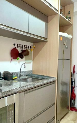Studio à venda com 29m², 1 quarto e sem vaga Studio à venda com 29m², 1 quarto e sem vagaCozinha