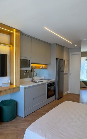 Studio à venda com 24m², 1 quarto e sem vagaStudio