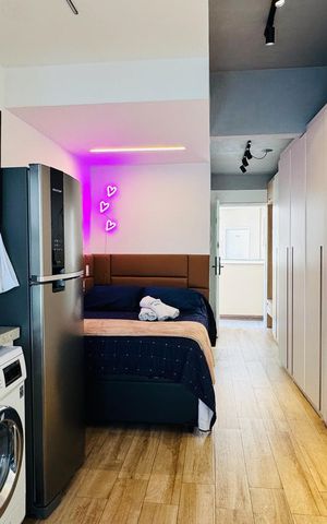 Apartamento para alugar com 24m², 1 quarto e sem vaga Apartamento para alugar com 24m², 1 quarto e sem vagaCozinha