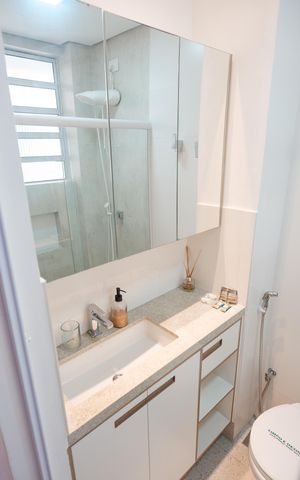 Apartamento para alugar com 24m², 1 quarto e sem vaga Apartamento para alugar com 24m², 1 quarto e sem vagaBanheiro