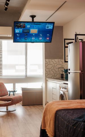 Apartamento para alugar com 24m², 1 quarto e sem vaga Apartamento para alugar com 24m², 1 quarto e sem vagaSala/Quarto