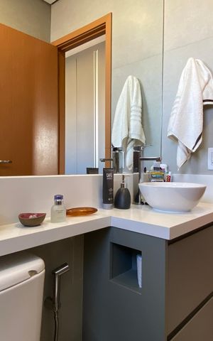 Apartamento à venda com 75m², 3 quartos e 1 vaga Apartamento à venda com 75m², 3 quartos e 1 vagaBanheiro 2