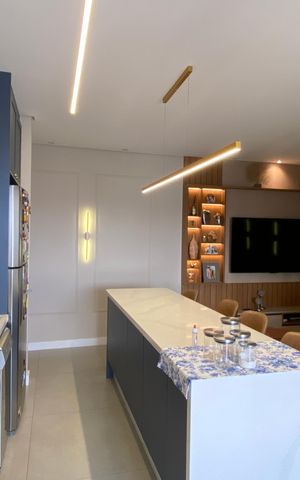 Apartamento à venda com 75m², 3 quartos e 1 vaga Apartamento à venda com 75m², 3 quartos e 1 vagaSala - Cozinha