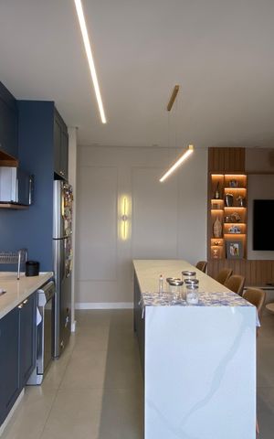 Apartamento à venda com 75m², 3 quartos e 1 vaga Apartamento à venda com 75m², 3 quartos e 1 vagaSala - Cozinha