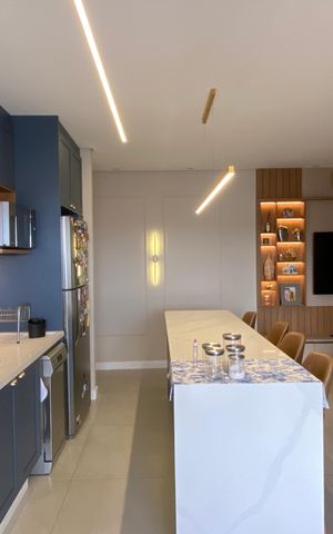 Apartamento à venda com 75m², 3 quartos e 1 vaga Apartamento à venda com 75m², 3 quartos e 1 vagaSala - Cozinha