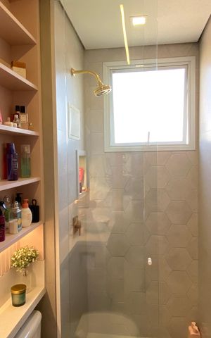 Apartamento à venda com 75m², 3 quartos e 1 vaga Apartamento à venda com 75m², 3 quartos e 1 vagaBanheiro 1
