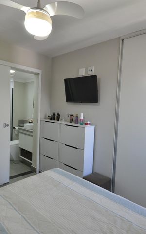 Apartamento à venda com 70m², 2 quartos e 2 vagasQuarto Suíte 2