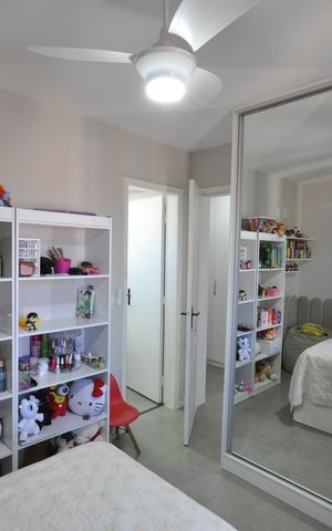 Apartamento à venda com 70m², 2 quartos e 2 vagasQuarto Suíte 1