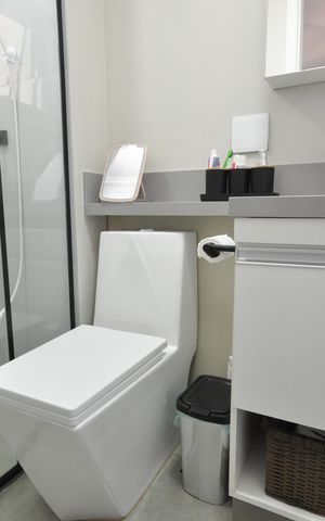 Apartamento à venda com 70m², 2 quartos e 2 vagasBanheiro do Quarto Suíte 1