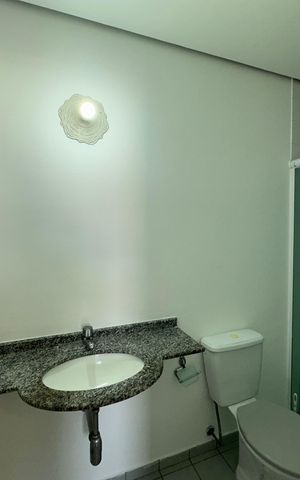 Apartamento para alugar com 93m², 2 quartos e 2 vagas Apartamento para alugar com 93m², 2 quartos e 2 vagasBanheiro da Suíte