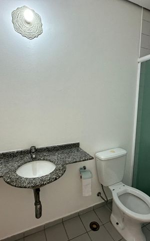 Apartamento para alugar com 93m², 2 quartos e 2 vagas Apartamento para alugar com 93m², 2 quartos e 2 vagasBanheiro Social