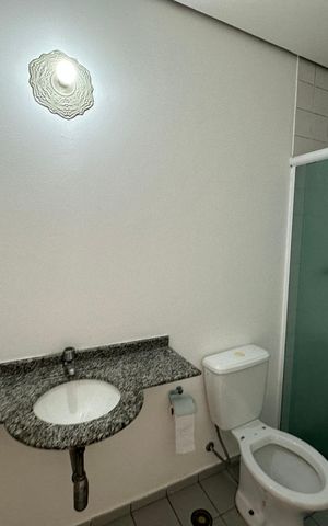 Apartamento para alugar com 93m², 2 quartos e 2 vagas Apartamento para alugar com 93m², 2 quartos e 2 vagasBanheiro Social
