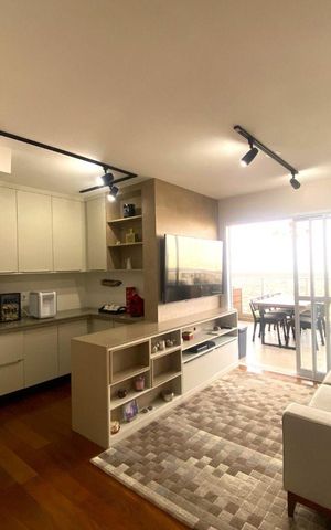 Apartamento à venda com 58m², 2 quartos e 2 vagas Apartamento à venda com 58m², 2 quartos e 2 vagasSala