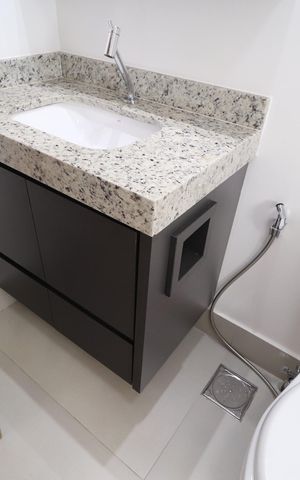 Apartamento para alugar com 103m², 3 quartos e 2 vagasBanheiro da Suíte 3