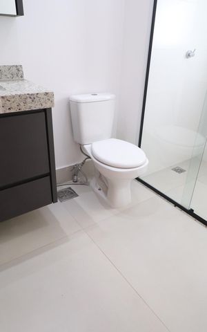 Apartamento para alugar com 103m², 3 quartos e 2 vagasBanheiro da Suíte 3