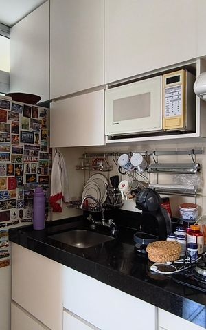 Apartamento à venda com 33m², 1 quarto e 1 vagaCozinha