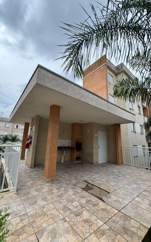 Apartamento à venda com 56m², 2 quartos e 2 vagasChurrasqueira
