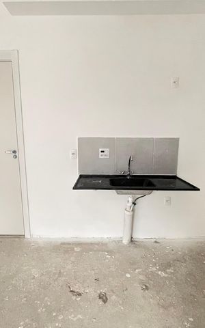 Apartamento para alugar com 35m², 2 quartos e sem vaga Apartamento para alugar com 35m², 2 quartos e sem vagaSala/cozinha