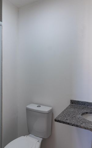 Apartamento à venda com 25m², 1 quarto e sem vaga Apartamento à venda com 25m², 1 quarto e sem vagaBanheiro da Suíte