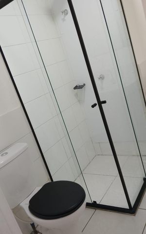 Apartamento para alugar com 39m², 2 quartos e sem vaga Apartamento para alugar com 39m², 2 quartos e sem vagaBanheiro