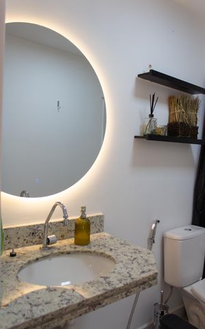 Apartamento para alugar com 40m², 1 quarto e sem vaga Apartamento para alugar com 40m², 1 quarto e sem vagaBanheiro