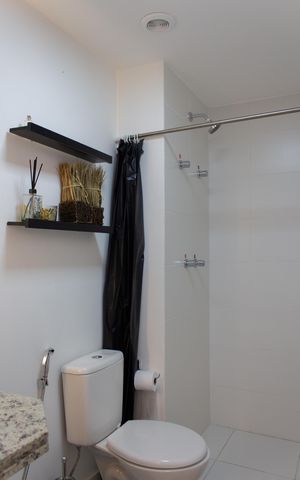 Apartamento para alugar com 40m², 1 quarto e sem vaga Apartamento para alugar com 40m², 1 quarto e sem vagaBanheiro