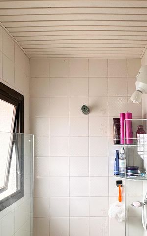 Apartamento para alugar com 92m², 3 quartos e 1 vaga Apartamento para alugar com 92m², 3 quartos e 1 vagaBanheiro da Suíte 1