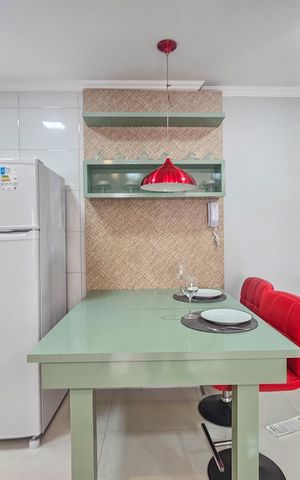 Apartamento para alugar com 49m², 1 quarto e 1 vaga
