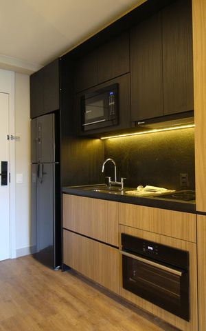 Studio para alugar com 30m², 1 quarto e 1 vagaCozinha