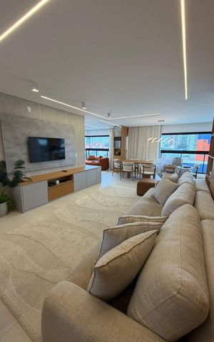 Apartamento à venda com 144m², 3 quartos e 2 vagas