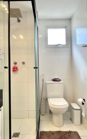 Apartamento à venda com 77m², 2 quartos e 2 vagas Apartamento à venda com 77m², 2 quartos e 2 vagasBanheiro da Suíte 2