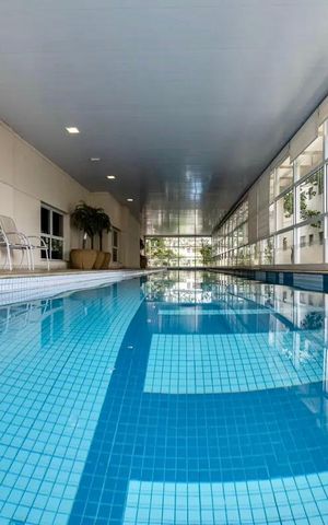 Apartamento à venda com 77m², 2 quartos e 2 vagas Apartamento à venda com 77m², 2 quartos e 2 vagasÁrea comum - Piscina