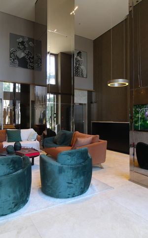 Apartamento para alugar com 35m², 1 quarto e 1 vagaHall Social