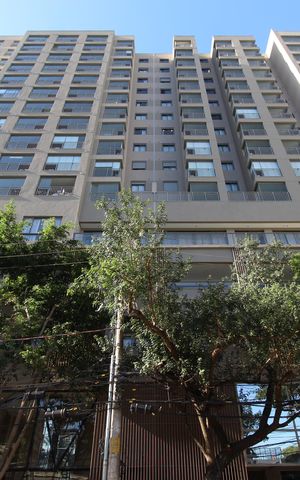Apartamento para alugar com 35m², 1 quarto e 1 vagaFachada do Prédio