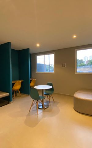 Apartamento para alugar com 37m², 1 quarto e 1 vagaÁrea comum