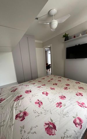 Apartamento para alugar com 47m², 2 quartos e 2 vagas Apartamento para alugar com 47m², 2 quartos e 2 vagasQuarto