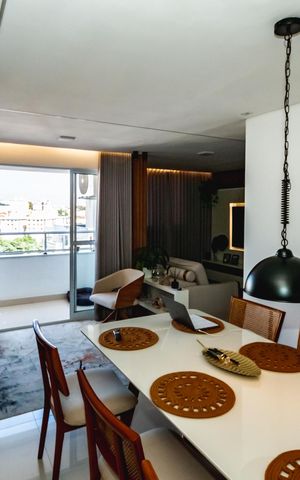 Apartamento para alugar com 70m², 2 quartos e 2 vagasSala de jantar